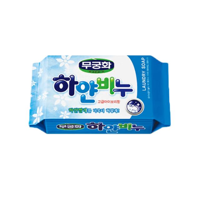 무궁화 세탁비누 하얀비누, 230g, 10개