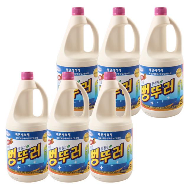 성진켐 뻥뚜러 2KG, 6개, 2L