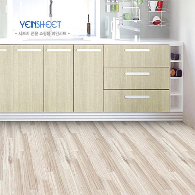예인시트 정품 바닥 장판 시트지, JY-013 베이지-우드패널