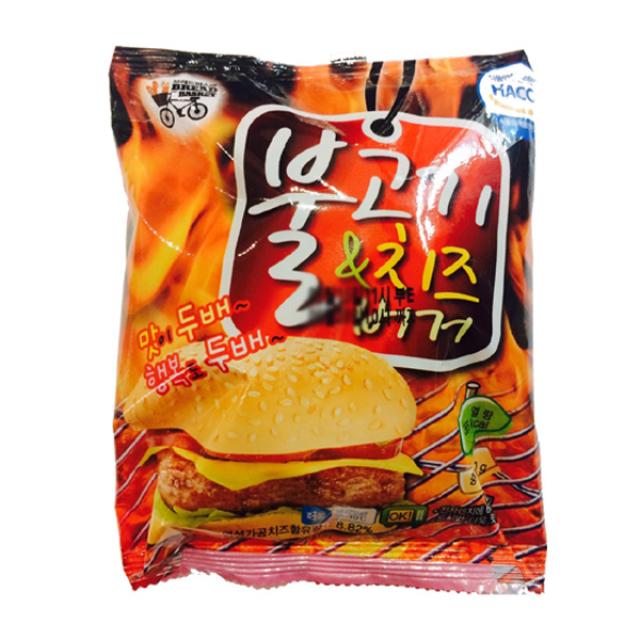 대신에프에스 불고기앤치즈버거 120g x 10개 햄버거빵