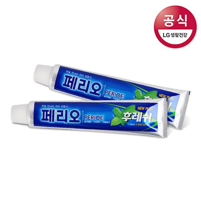 LG 페리오 뉴후레쉬 알파 치약 150g 10개