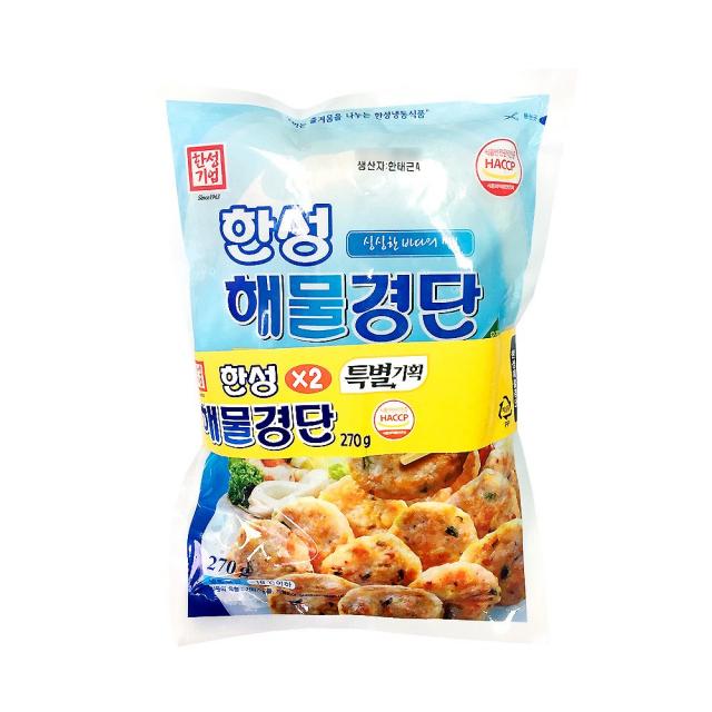 비비수산 한성 해물경단 540g, 1팩