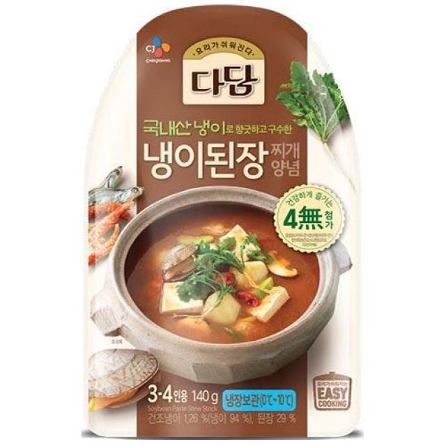 백설 다담 냉이된장 찌개양념, 6개