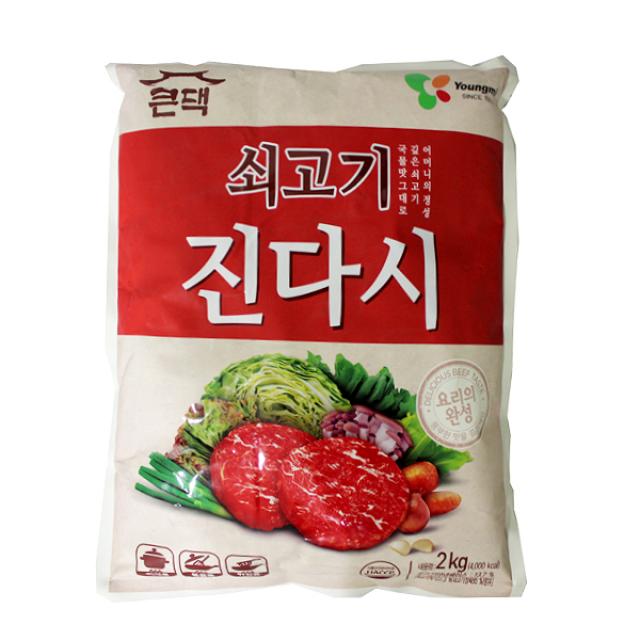 영미 큰댁 쇠고기 진다시 2kg, 단일상품