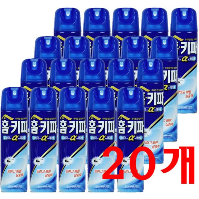 홈키파 엘비이 알파 수성에어졸 살충제, 500ml, 20개