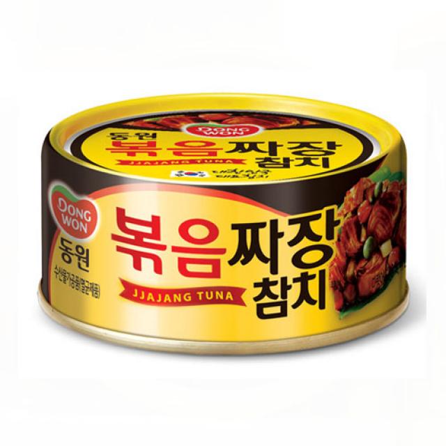 동원 볶음짜장참치150g X 3 참치 참치캔 캔 통조림, 150g, 352_동원볶음짜장참치 X 3