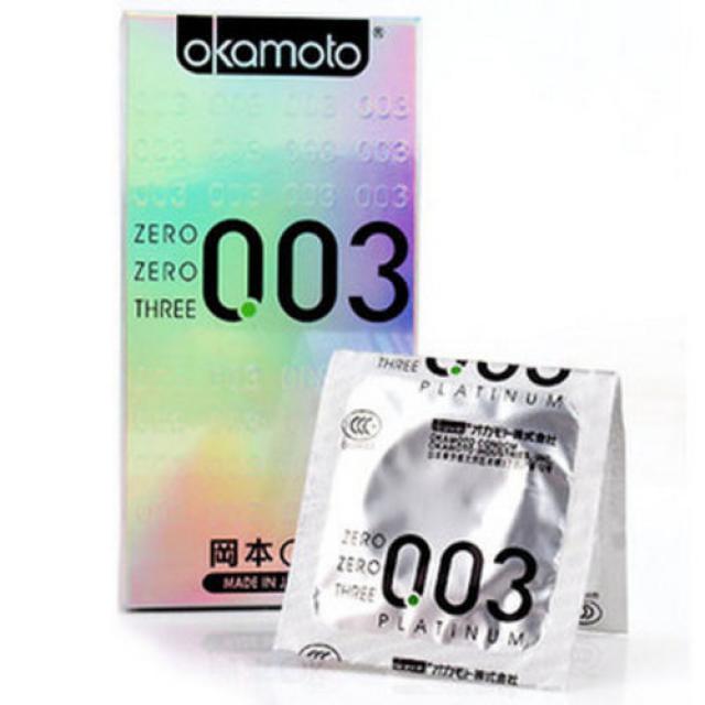 오카모토 0.03mm 오리지날 오카모토003 초박형 10P 일본콘돔