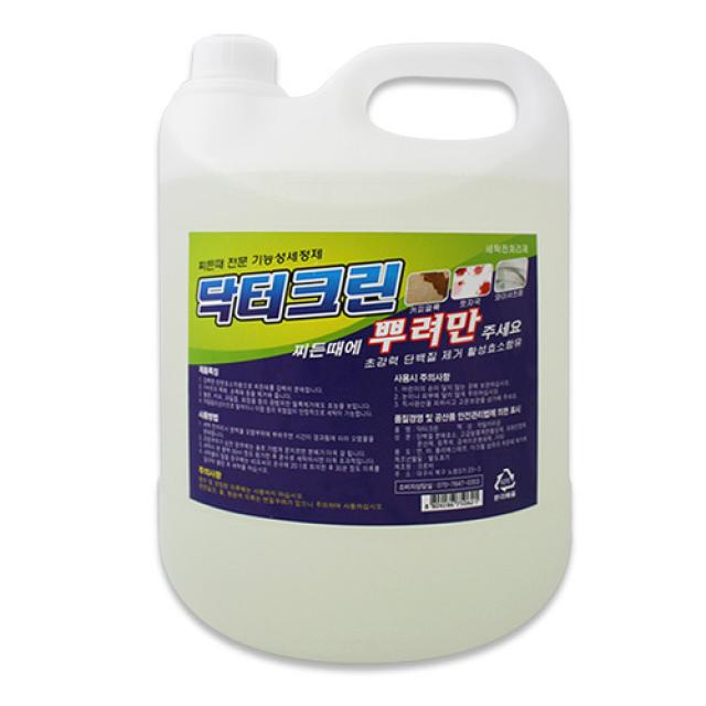 크로바 닥터크린 뿌려만 찌든때 얼룩제거제 1개 4l