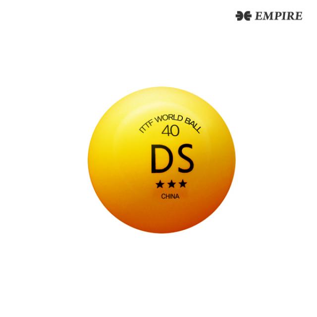 엠파이어 DS 3성 시합구 탁구장 탁구공120개(품질보증), DS 시합구 120개 가방(주황)