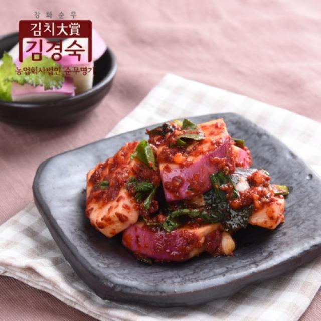 순무명가 김경숙 순무김치, 3kg, 1개