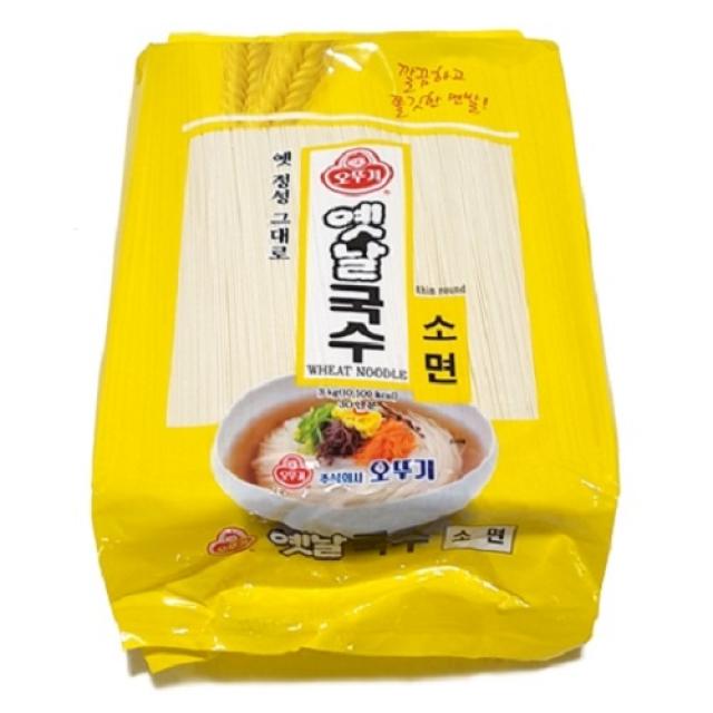 배동바지) 오뚜기 옛날국수 소면 3kg, 1봉