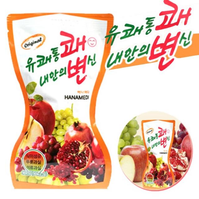 유쾌통쾌 내안의변신 파우치 다이어트 음료 90ml x 12개, 12포