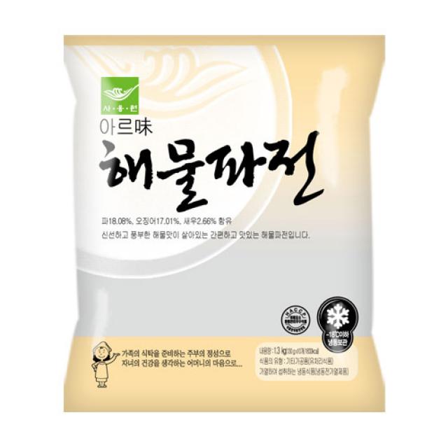 아르미 해물파전 1.3kg (130g x 10ea), 1개