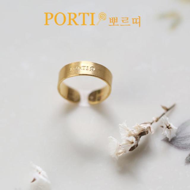 [뽀르띠] 순금 24K 탯줄(2) 백일반지 돌반지 1.25g 1.875g 3.75g