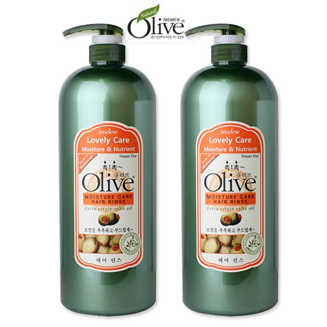 1+1 아임세레느 올리브 헤어린스 대용량 린스 2개 1500ml