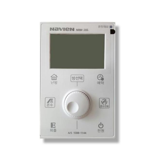 경동시스템 각방온도조절기/보일러조절기 거실.메인온도조절기 NRM-20S, 개별난방 유선 거실룸콘(메인온도조절기)_NRM-20S