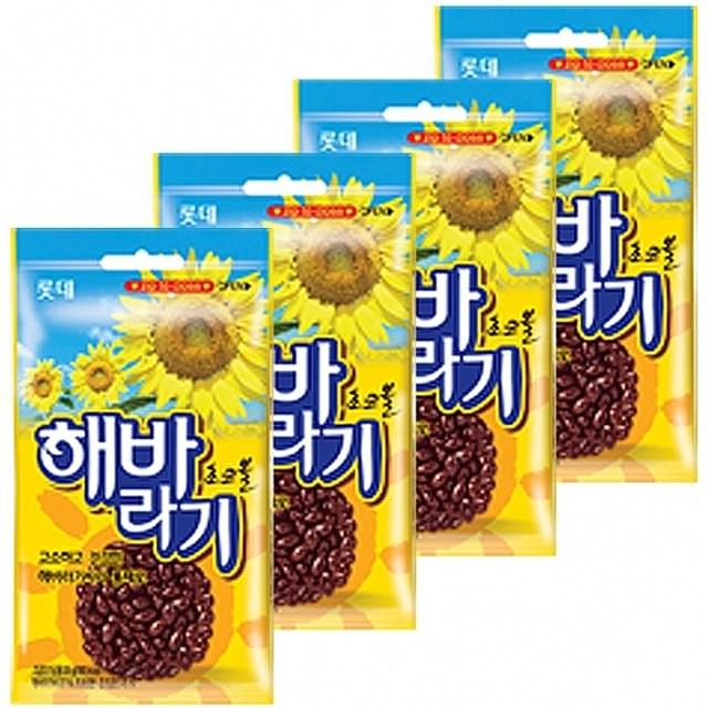 롯데)해바라기 초코볼 30g x 20개 해바라기씨를 그대로 초코 코팅, 1