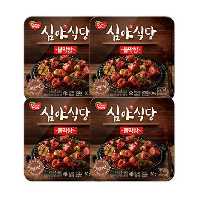 동원 심야식당 불막창, 160g, 4개