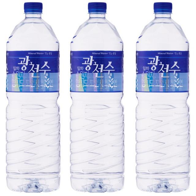 일화 [무료배송]광천수 2종모음 2.0L 12개 500ml 20개 생수 석수, 2L