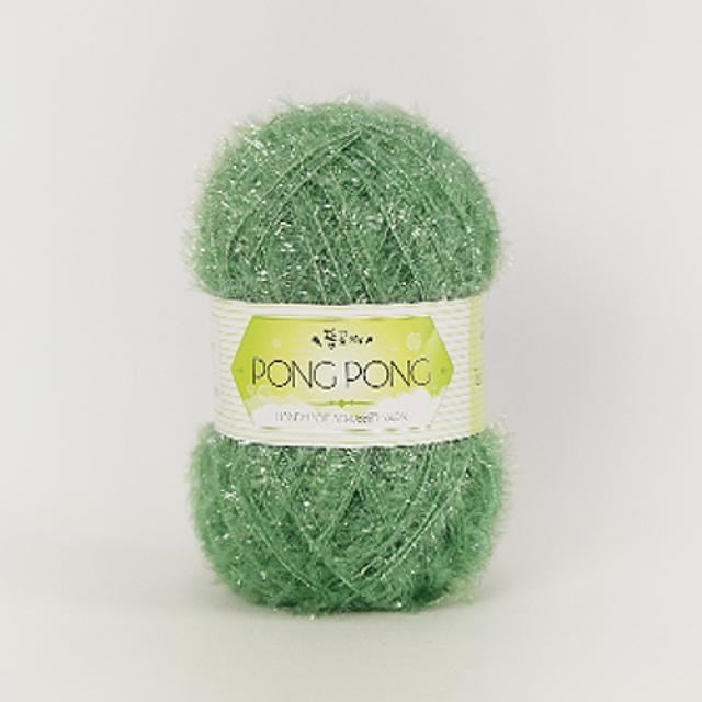 [앵콜스] 퐁퐁수세미실 (4볼세트) 뜨개실 털실 손뜨개, 54 인디연쑥