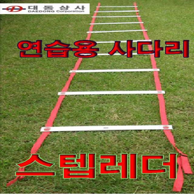 [금우]스텝레더/연습용 사다리 민첩성/순발력강화/축구.농구.기타 체력훈련용/6m/학교