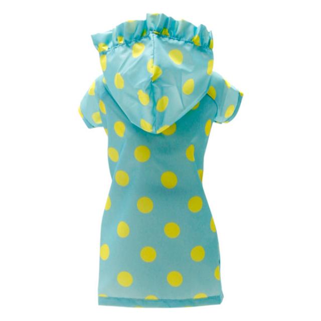 개탄고양이 땡땡이 우비 민트도트