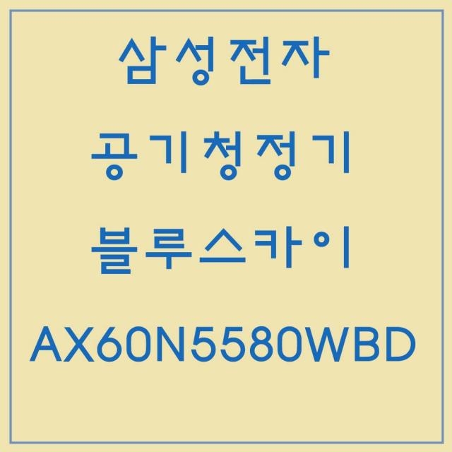 블루스카이 AX60N5580WBD