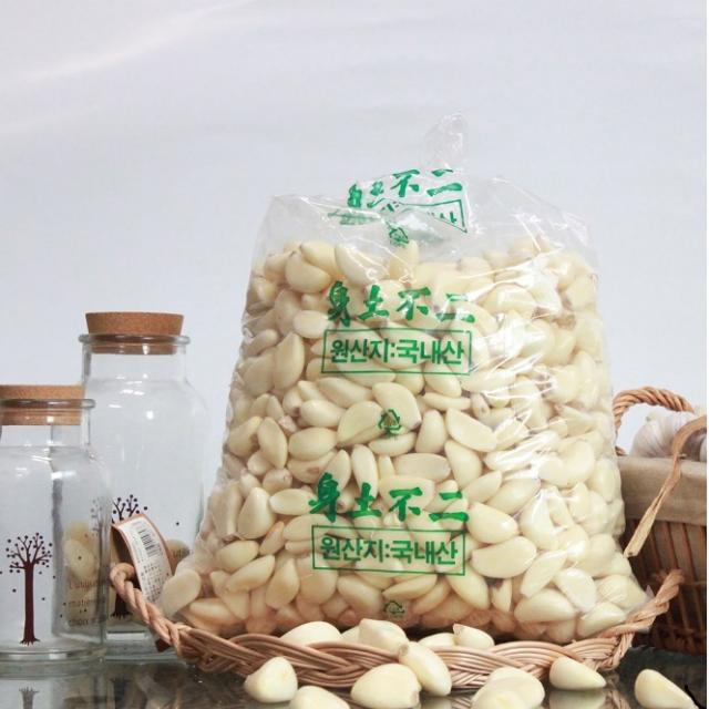 흙사랑 깐마늘, 1개, 3kg(중)