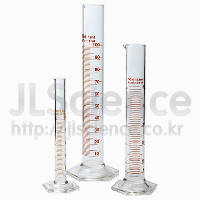  Jls 국산 메스실린더 Messcylinder 1개 100ml