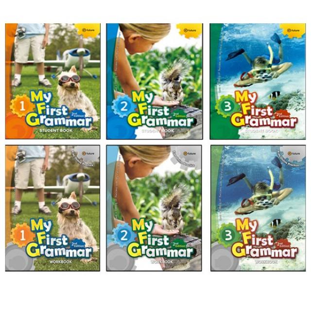 My First Grammar 1 2 3단계 통합 세트 (Studentbook1-3＋Workbook1-3)(총6권 2nd Edition), 단일상품