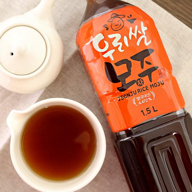 사그담 전주 한옥마을에서 100% 우리쌀로 빚은 모주차, 모주차 500ml x 6병