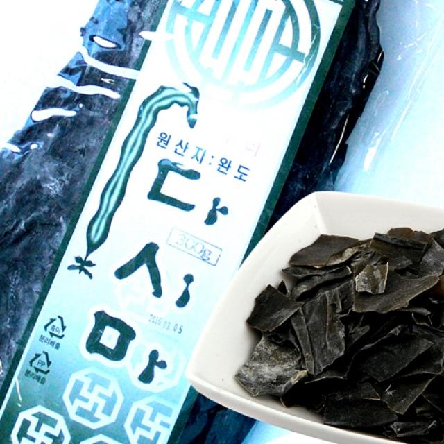 THE SEA FOOD 청정앞바다 바다내음 완도 뿌리다시마 300g 2봉, 본상품선택