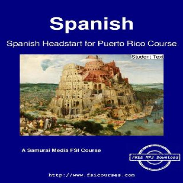 Spanish Headstart for Puerto Rico Course - Student Text Paperback, Samurai Media Limited