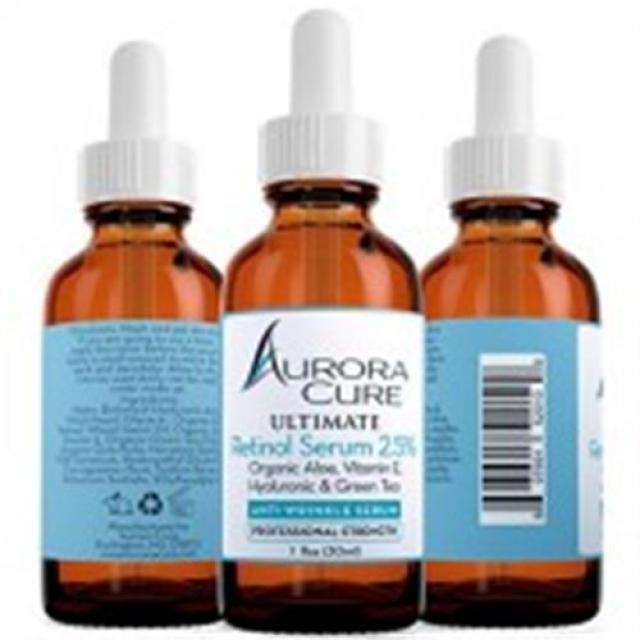 오로라 치료법 오로라 경화 레티놀 2.5 % 세럼 주름 지우개 전문 강도 유기농 안티 에이징 수식, 단일상품