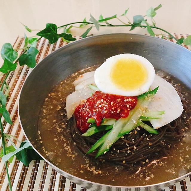 설악본가 [설악본가] 냉면세트 물냉면 비빔냉면 냉면육수 비빔장, 1번