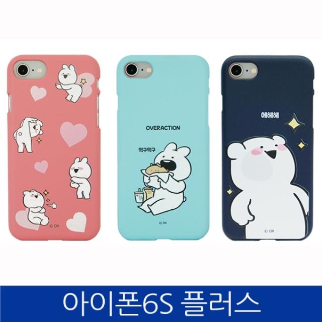 아이폰6S플러스. 오버액션 소프트 젤리 폰케이스 iPhone6S PLUS case, 먹구먹구, 본상품선택