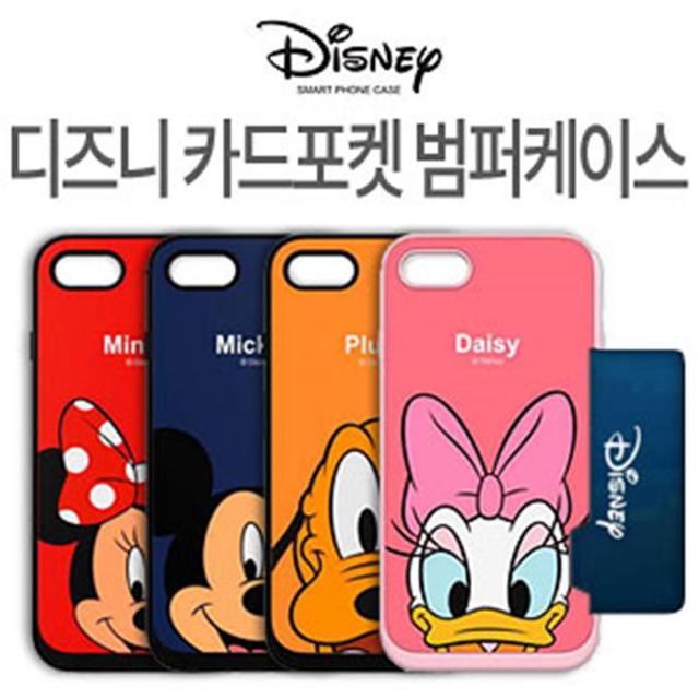 갤럭시S7(G930) 디즈니정품 카드포켓 범퍼케이스