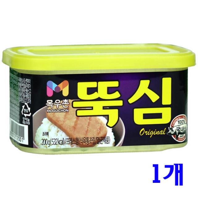 목우촌 뚝심 오리지널 200g, 1개