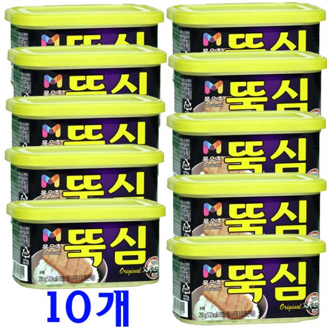 목우촌 뚝심 오리지널 200g, 10개