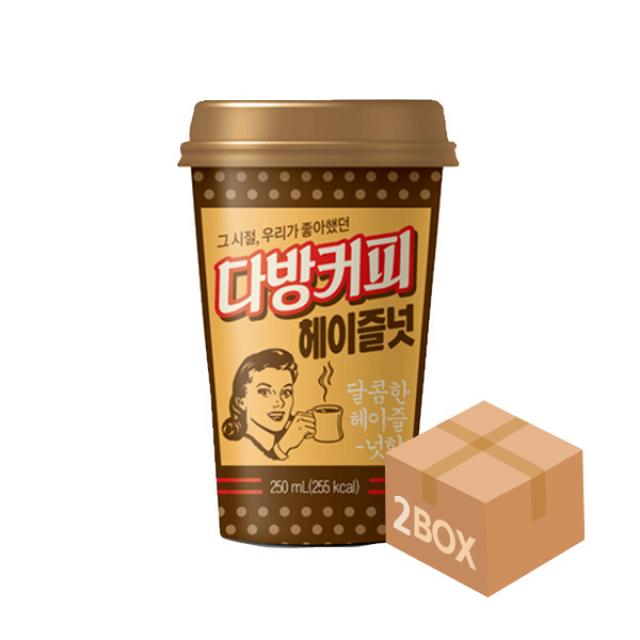 동원에프엔비 소와나무 다방 커피 헤이즐넛, 250ml, 24개