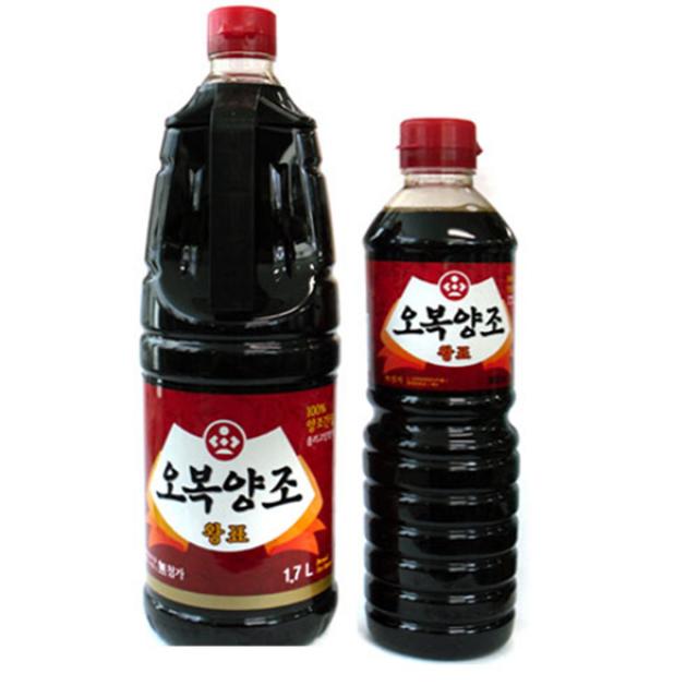 G/오복양조간장 왕표 1.7l+증정500ml 1개/오복간장/양조간장 단일상품