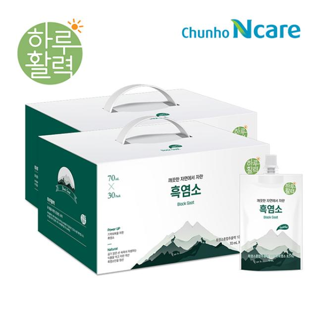 천호엔케어 하루활력 깨끗한 자연에서 자란 흑염소, 70ml, 60개입