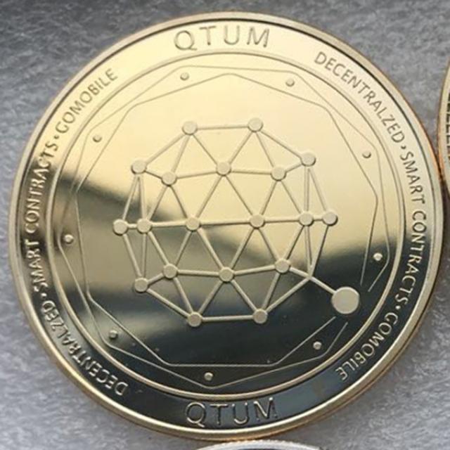 이노뱅크 퀀텀 QTUM 가상화폐 기념주화 비트코인 기념주화, 1개