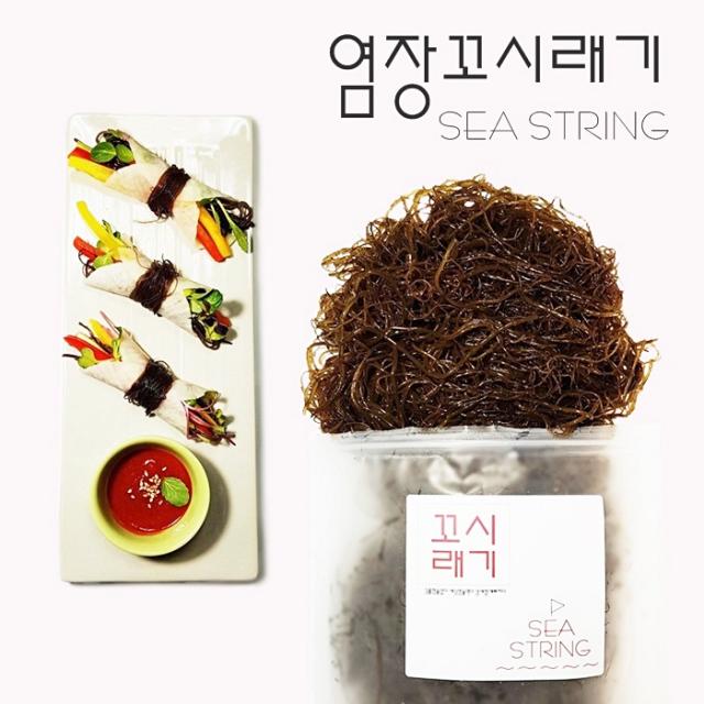 우진수산 염장 꼬시래기 5kg (1kg x 5봉 개별포장) 무료배송, 1kg