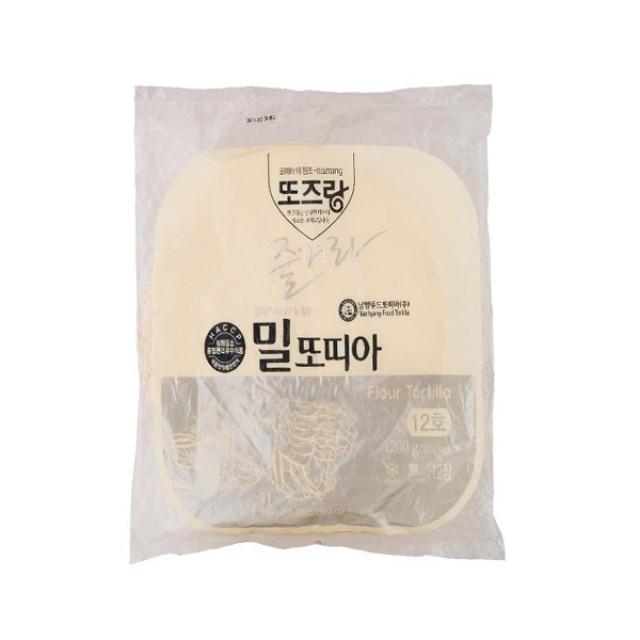 선물 냉동 남향또즈랑12in치흰색또띠아 1.2kg 피자 냉동또띠아 또띠아 식품 식자재, 1, 본제품선택