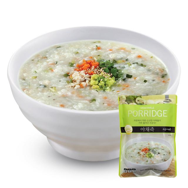 SP002 로뎀푸드 서울마님죽 야채죽, 500g, 1개