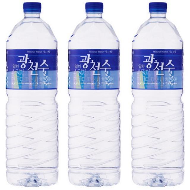 일화 광천수(물), 6개, 2L