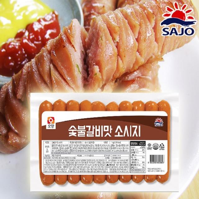 사조오양 숯불갈비맛 소시지 1kg, 1000g, 1개