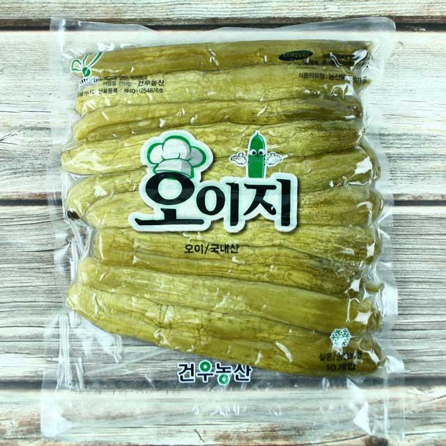 자연미가 국내산 통 오이지 1.2kg 10개입 1box