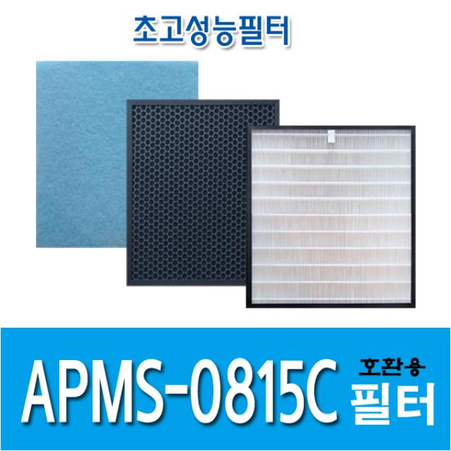 코웨이 공기청정기호환용필터 APMS-0815C 1년사용분, 헤파필터1+탈취필터1+항균필터6